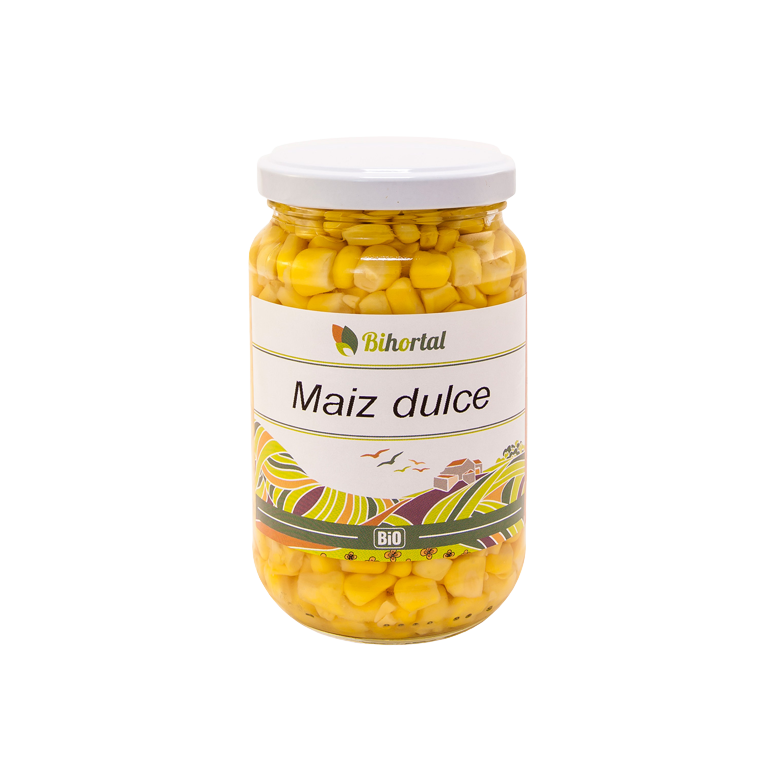 Sweet Corn Kernels, 369g, Bioandalus Organic